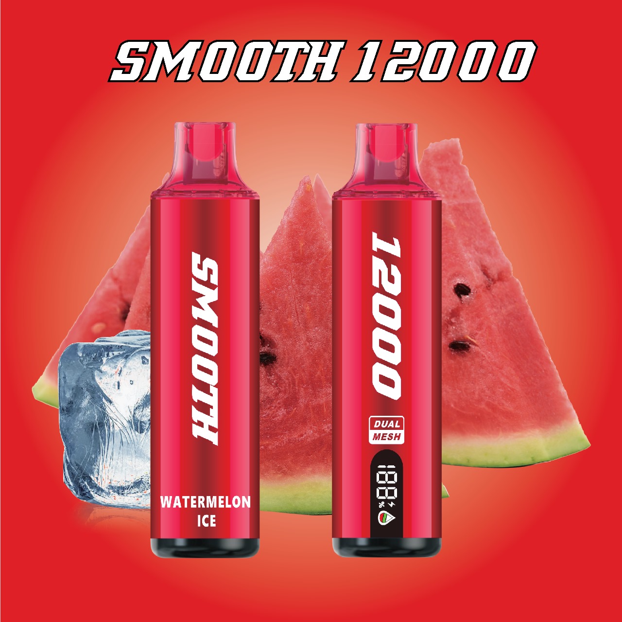 SMOOTH 12000 Mint Flavor Disposable Vape – 12000 Puffs - Copy 2 - Copy (سمووث 12000 نكهة النعناع - 12000 مزة)