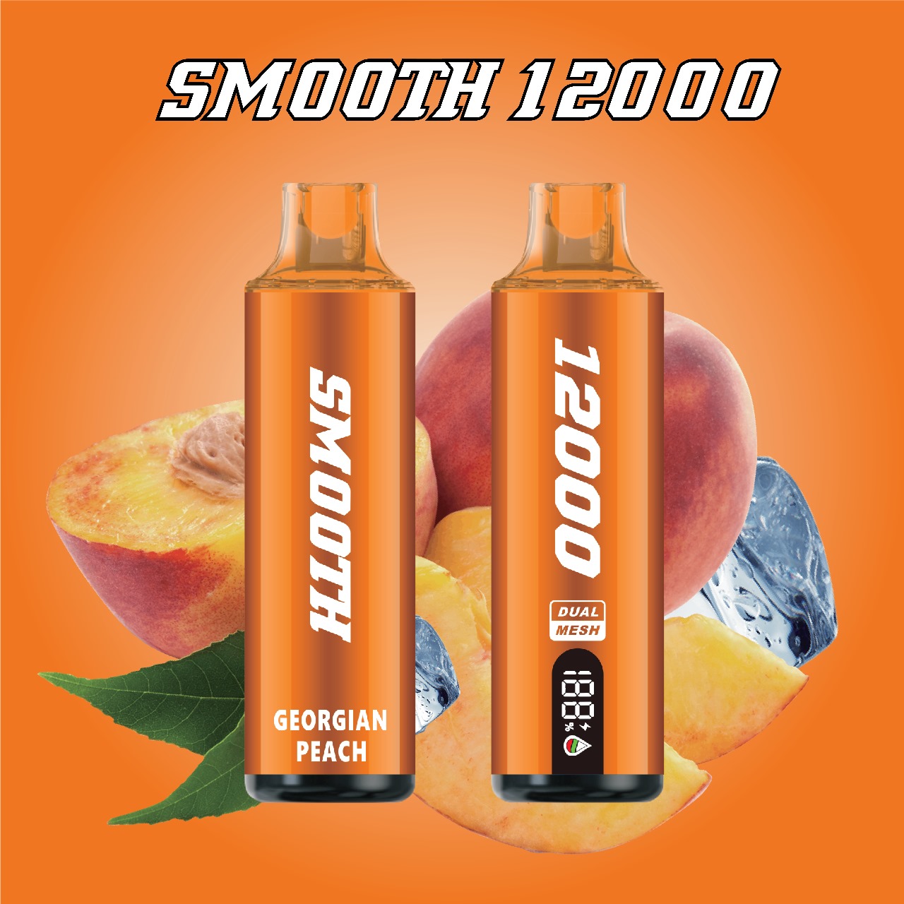 SMOOTH 12000 Mint Flavor Disposable Vape – 12000 Puffs - Copy - Copy (سمووث 12000 نكهة النعناع - 12000 مزة)