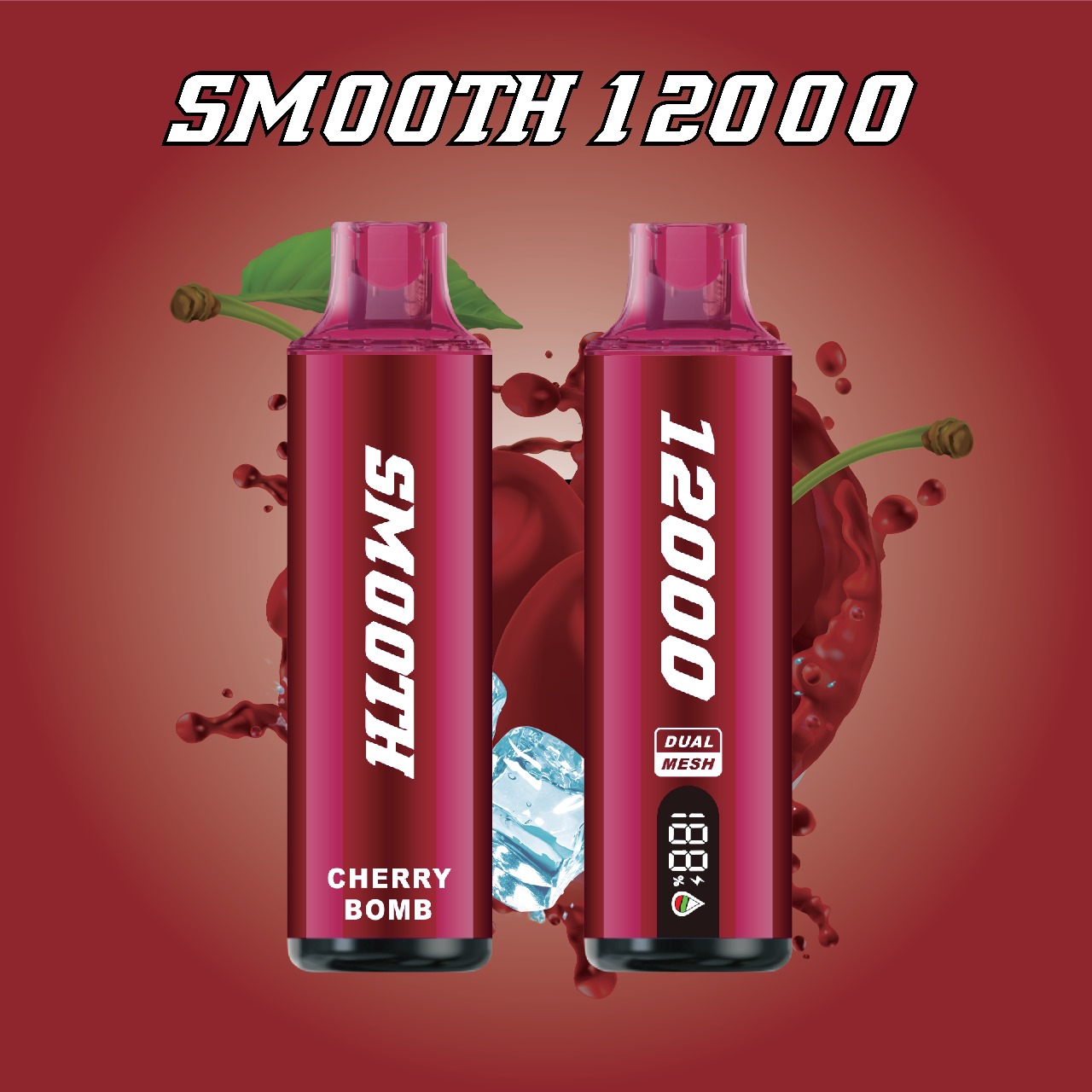 SMOOTH 12000 Mint Flavor Disposable Vape – 12000 Puffs - Copy 2 - Copy 2 (سمووث 12000 نكهة النعناع - 12000 مزة)